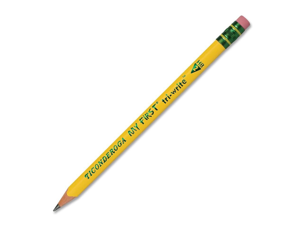 Ticonderoga My First Tri-Write Pencils without Eraser, Primary Size Wo —  TYCA I.E.