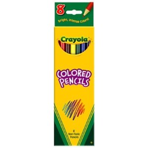 Crayola Colored Pencils, Write Start - 8 pencils