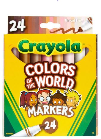 24 Crayola Colors of the World Colored Pencils